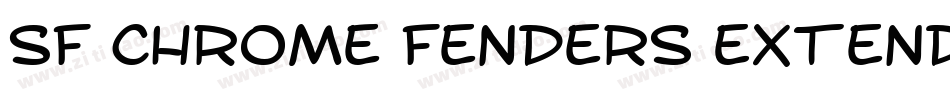 SF Chrome Fenders Extended字体转换